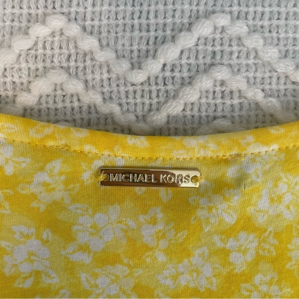 NWOT | Slight flaws | Michael Kors Womens Peplum Blouse - Picture 7 of 9